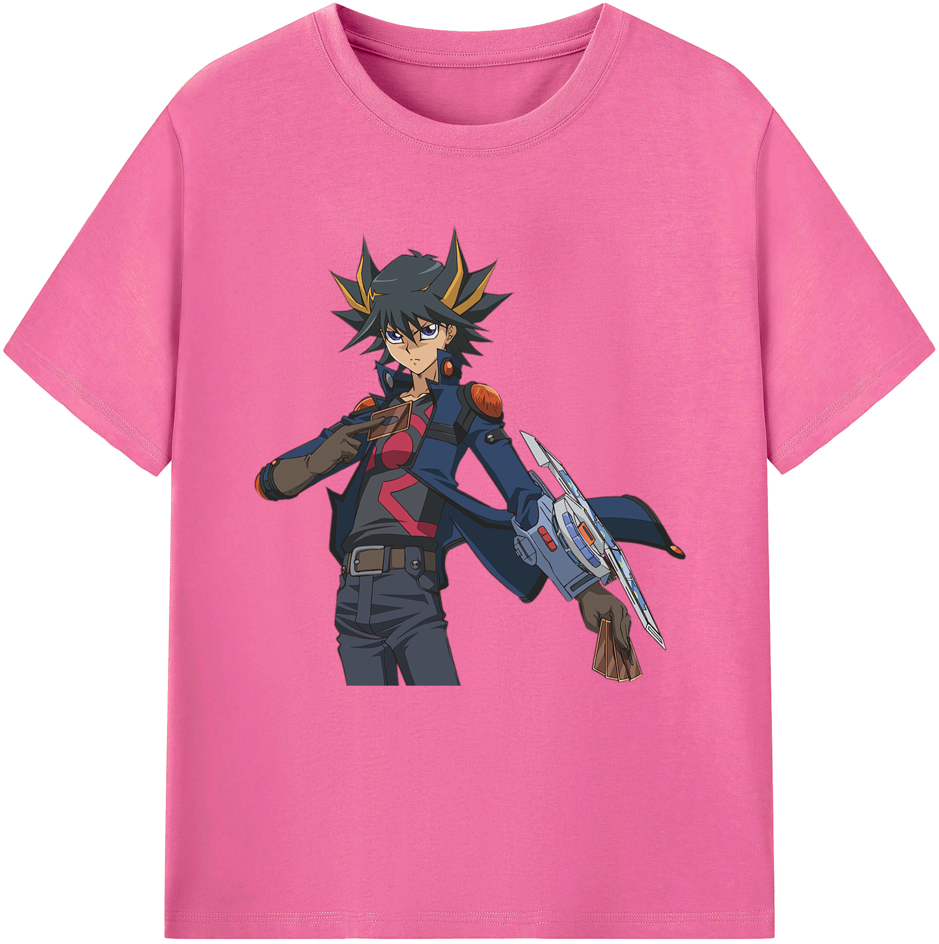 （画像用） 遊☆戯☆王 Yu-Gi-Oh! レディースカジュアルプリントTシャツ（綿100％）